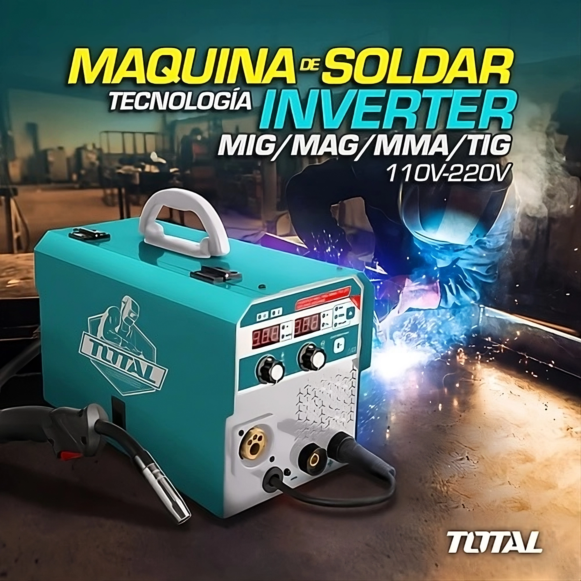 Maquina De Soldar Inverter Mig Mag Mma Y Tig V V Totalpanama